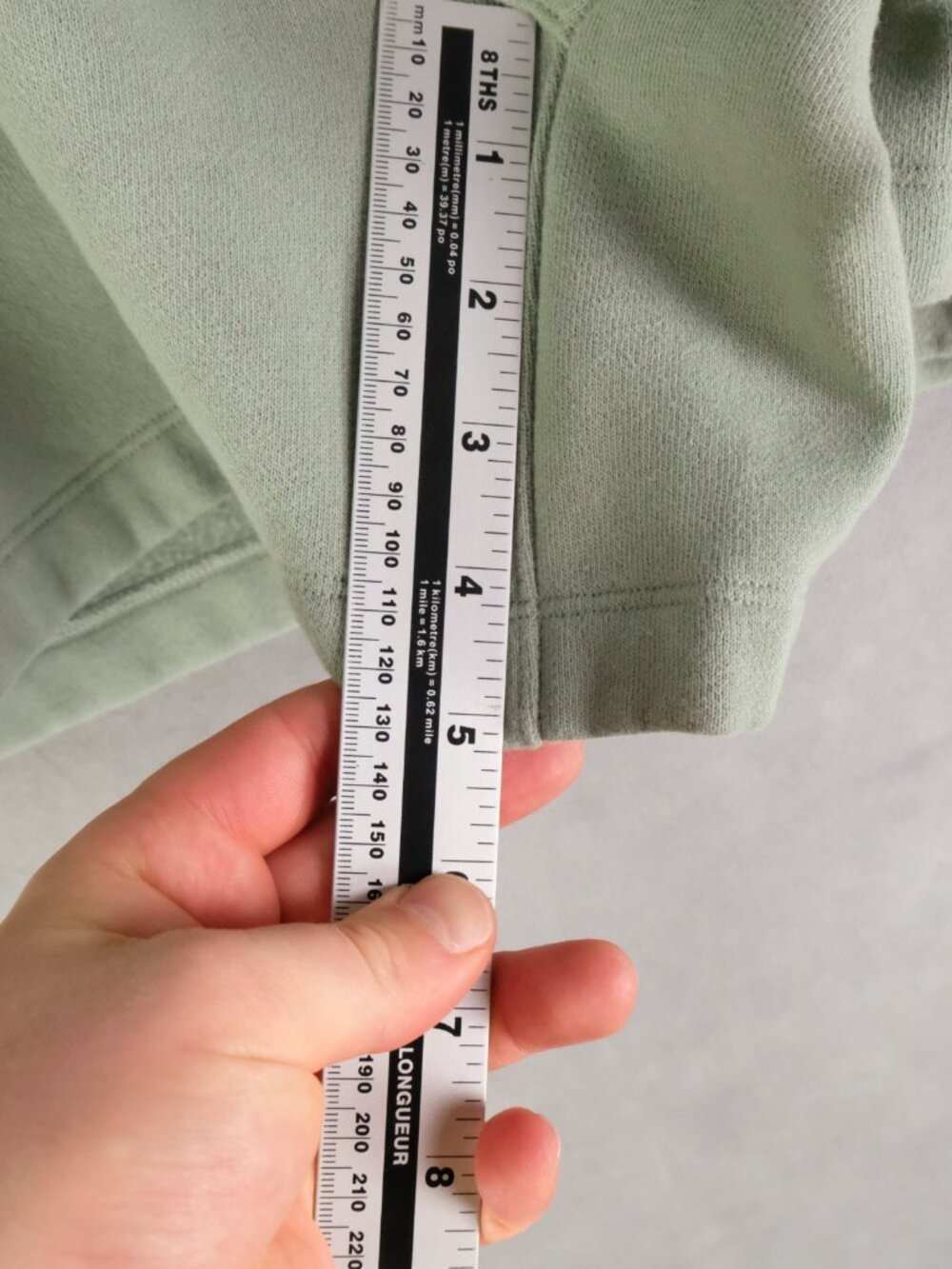 Lululemon Shorts Mens Large Green Sweatshort Fleece 5" Drawstring Heavyweight - Picture 6 of 9